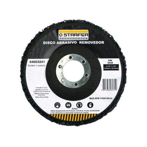 Disco Abrasivo Removedor 4.1/2 - Starfer