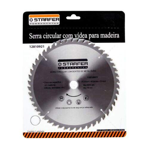 Serra Circular Widea 9.1/4 X 48 X 25 - Starfer