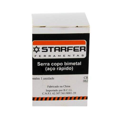 Serra Copo Aço Rápido 89 - 3.1 / 2 Polegadas - Starfer