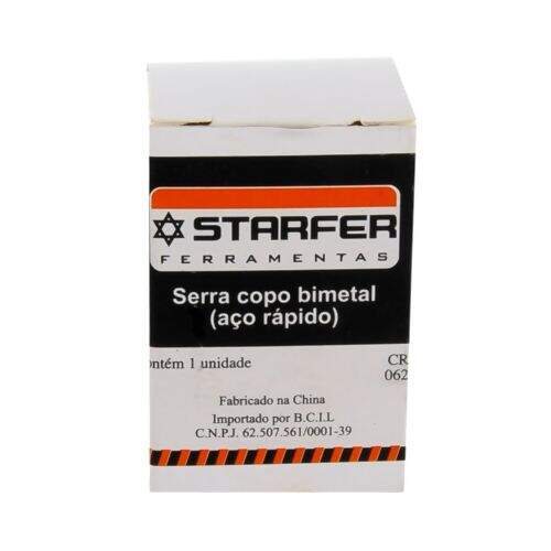 Serra Copo Aço Rápido 40 - Starfer