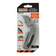 Estilete Tipo Canivete Trapezoidal com 3 Lâminas - Starfer