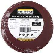 Disco de Velcro Vermelho 150mm 150 - Starfer