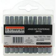 Jogo Ponta Torx 30" 50 mm Cromo Vanádio - Starfer