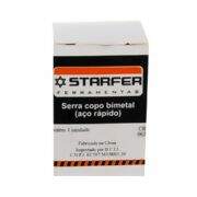 Serra copo aço rápido STARFER  35-1.3/8 Pol.
