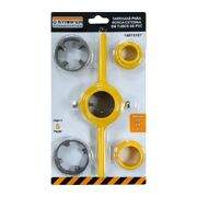 Jogo de Tarraxas para Rosca Externa de Tubos PVC - Starfer