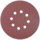 Disco de Velcro Vermelho 150mm 100 - Starfer